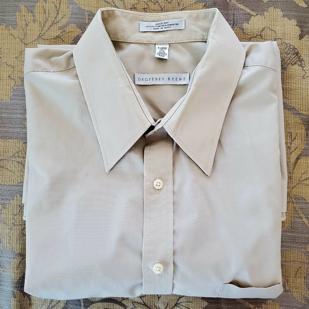 Geoffrey Beene - MEN'S SHIRT 17 1/2 (32/33) - WRINKLE FREE